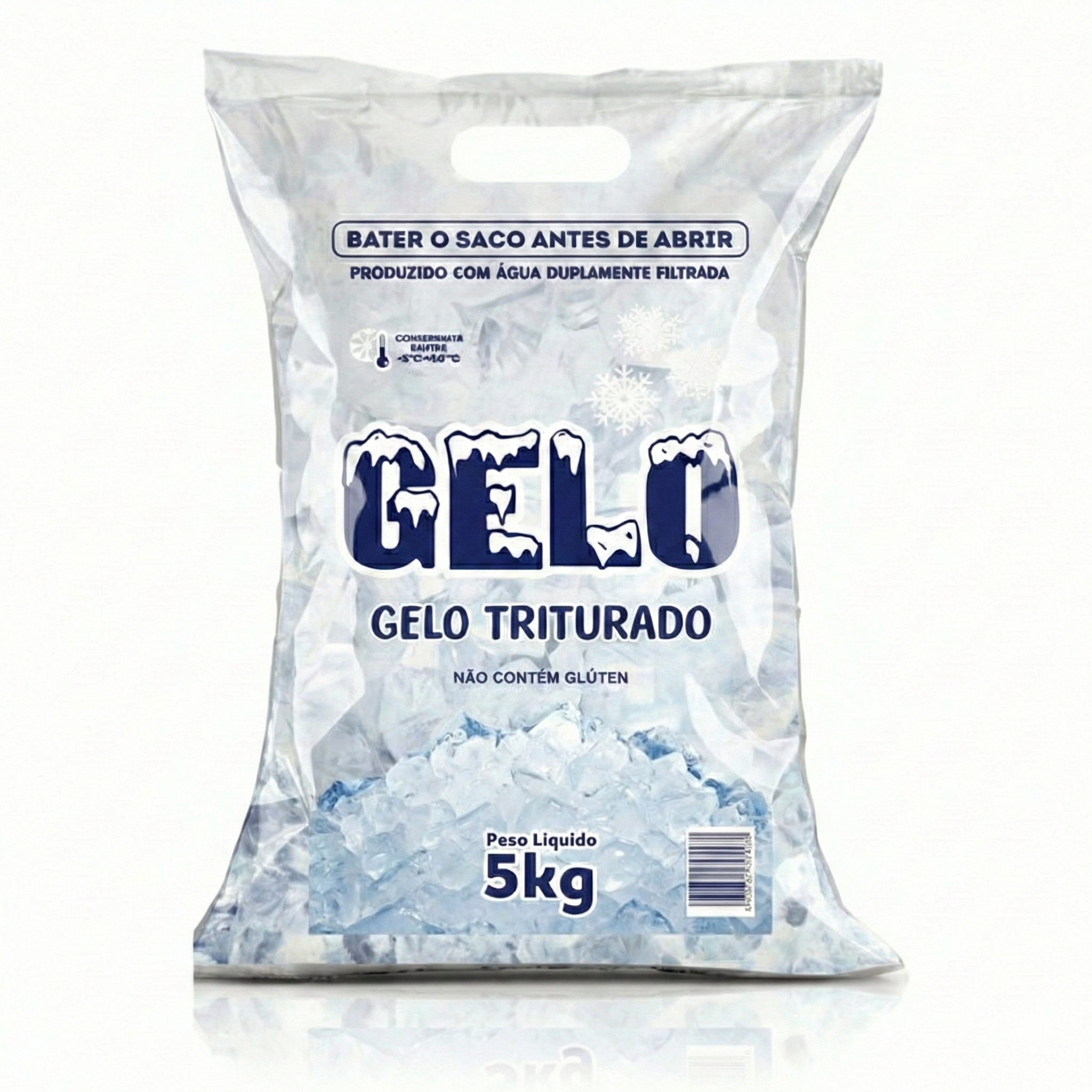 Gelo Triturado 5kg