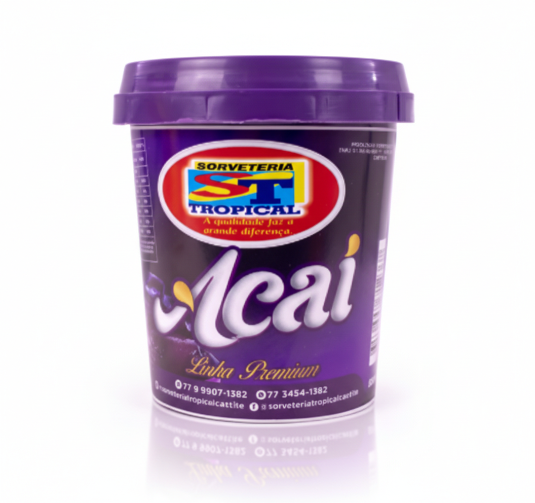 Pote Açaí 500ml