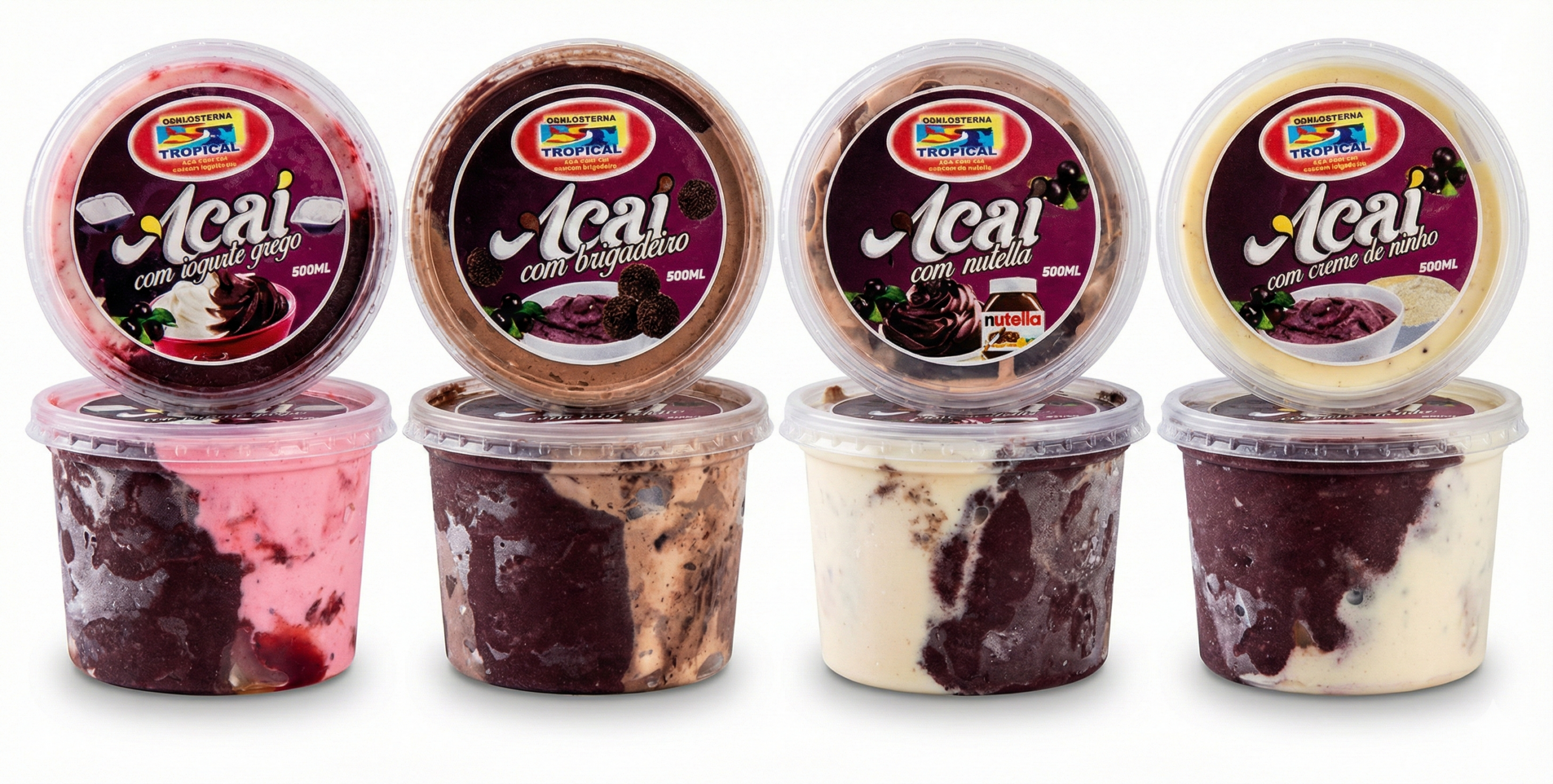 Pote Açaí Dueto 500ml