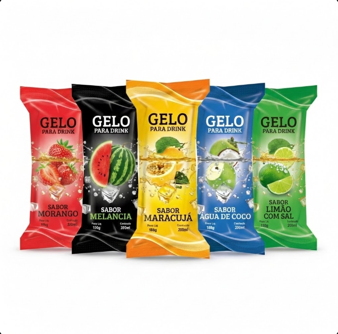 Gelo Saborizado