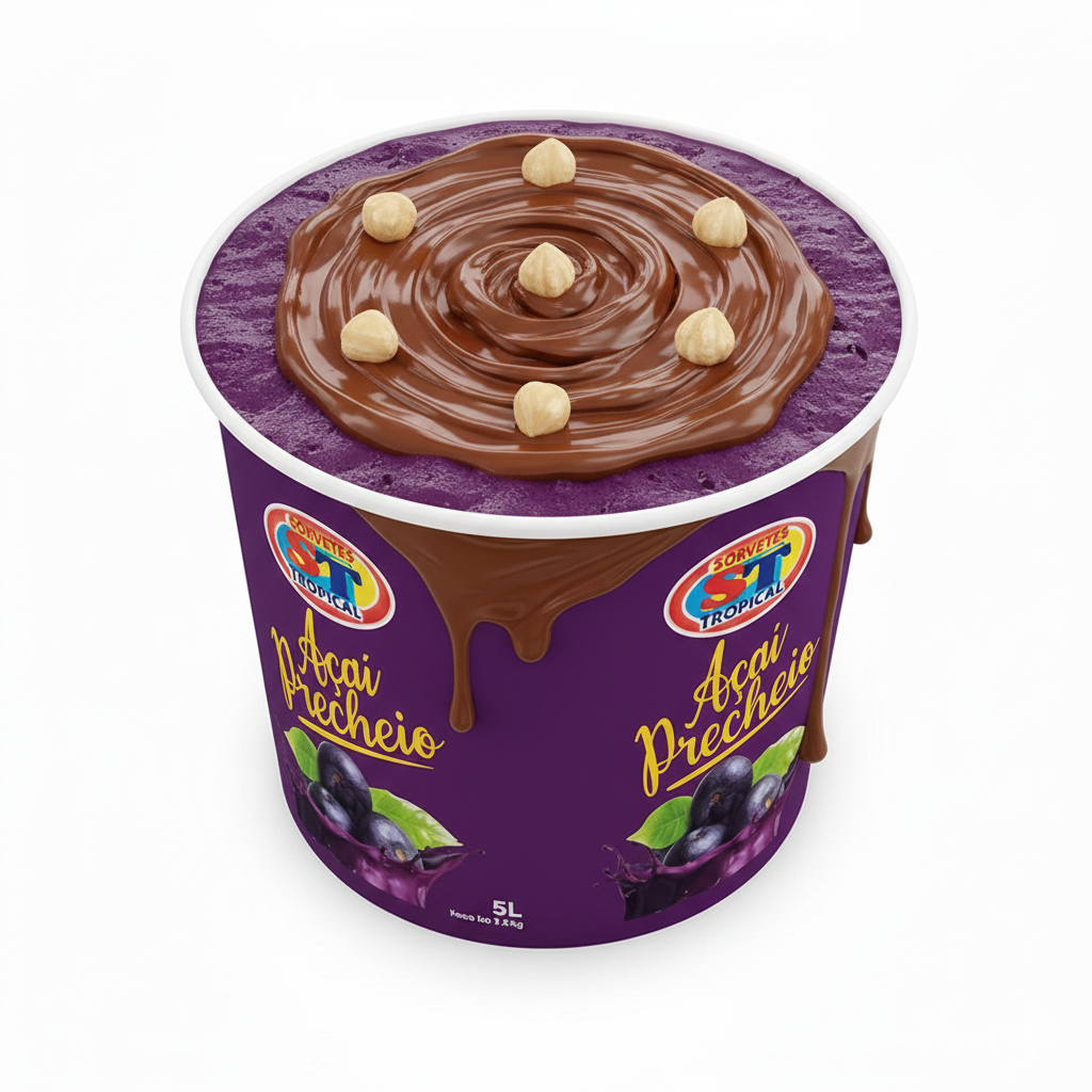 Açaí Cx 10 Litros Com Recheio