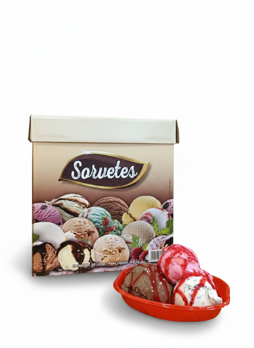 Sorvete Cx 10 Litros