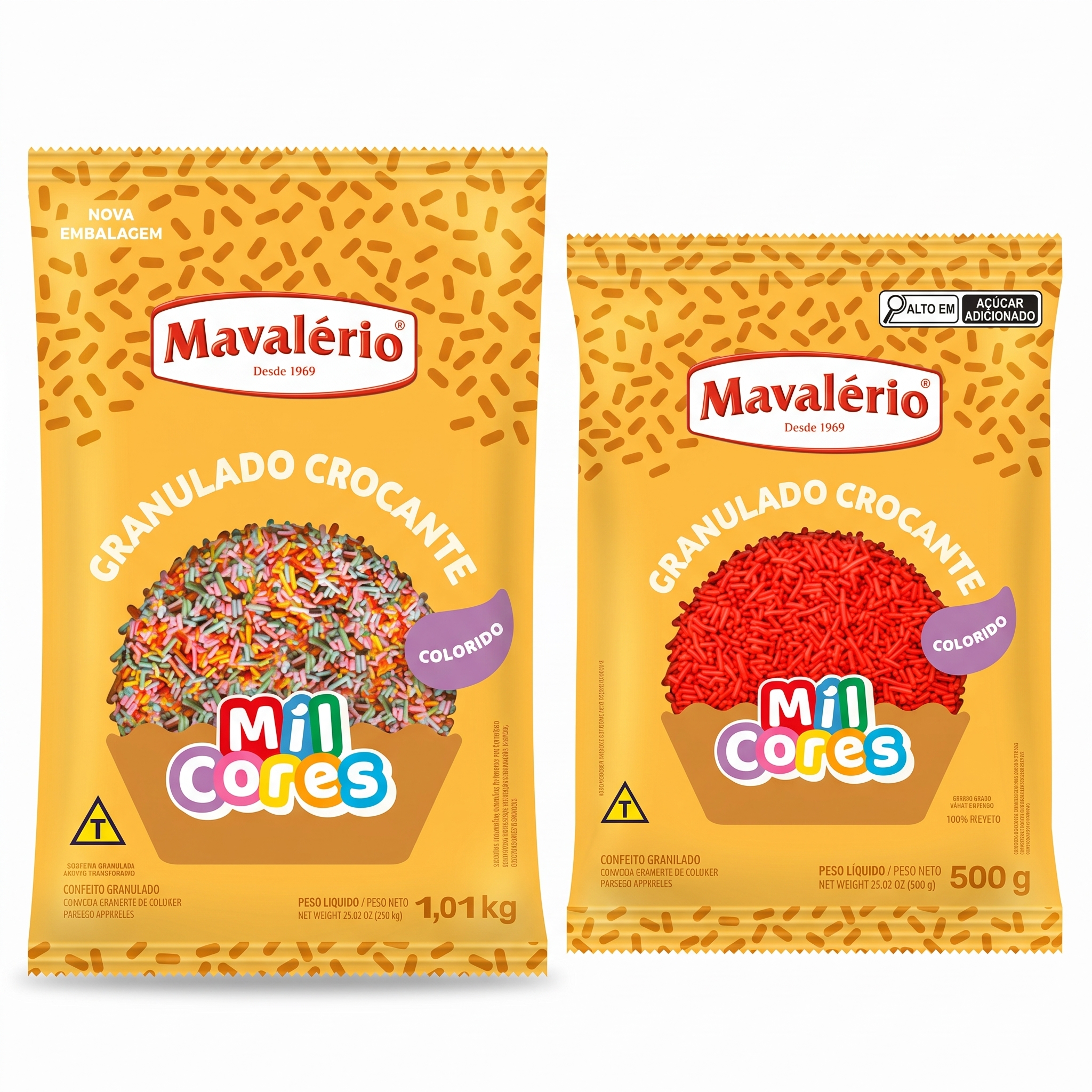 Granulado colorido