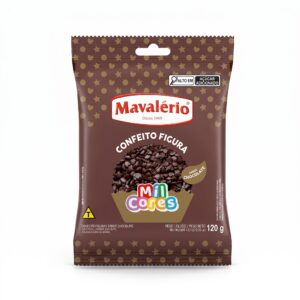 Figura coração Chocolate