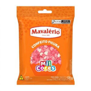 Figura coração colorido